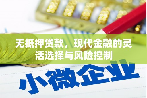 百色无抵押贷款，现代金融的灵活选择与风险控制