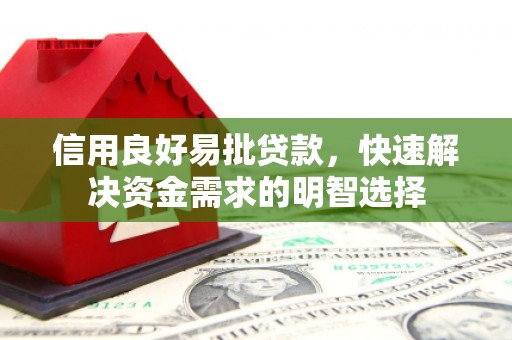 百色信用良好易批贷款，快速解决资金需求的明智选择