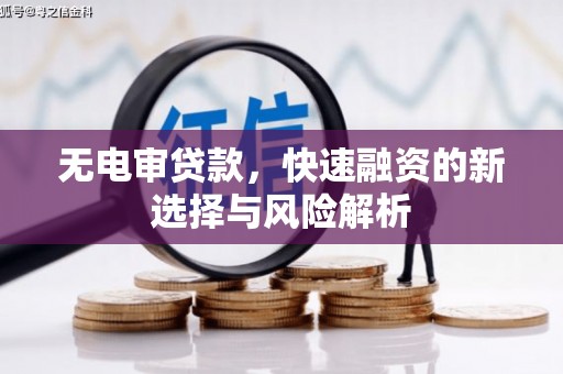 百色无电审贷款，快速融资的新选择与风险解析