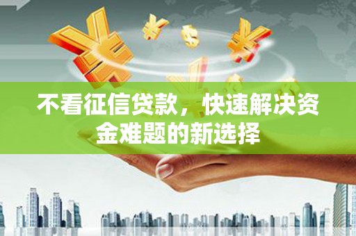 百色不看征信贷款，快速解决资金难题的新选择
