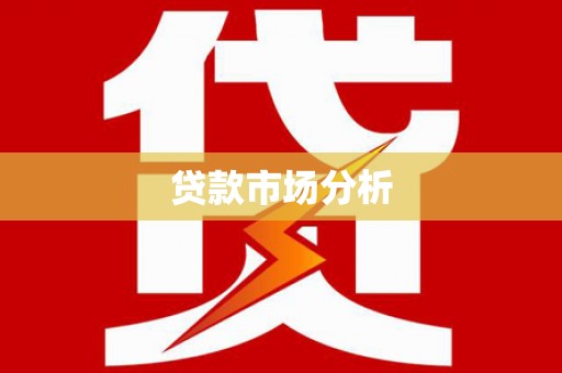 百色贷款市场分析
