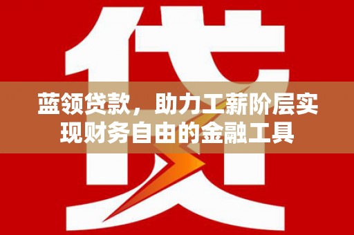 百色蓝领贷款，助力工薪阶层实现财务自由的金融工具