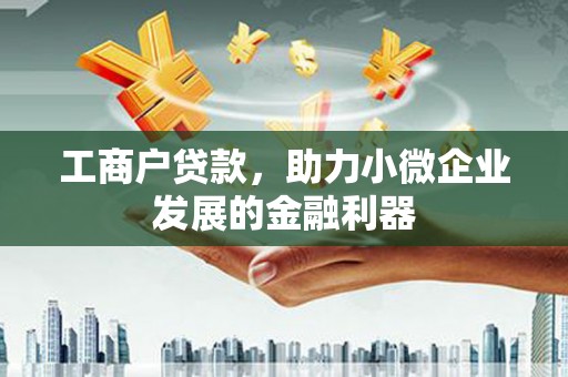 百色工商户贷款，助力小微企业发展的金融利器