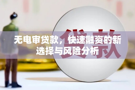 百色无电审贷款，快速融资的新选择与风险分析