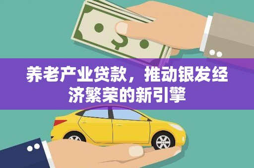 百色养老产业贷款，推动银发经济繁荣的新引擎