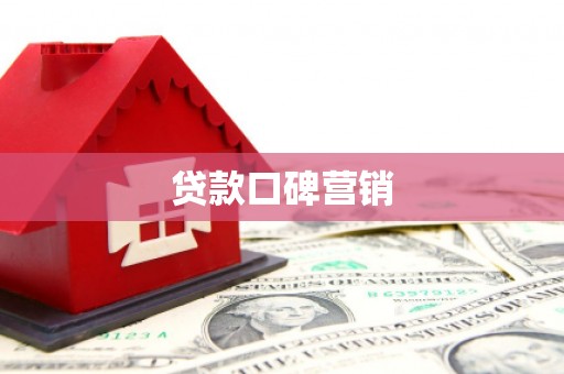 百色贷款口碑营销