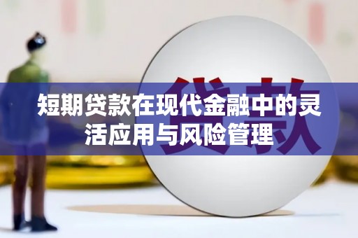 百色短期贷款在现代金融中的灵活应用与风险管理