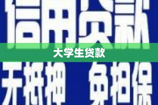 百色大学生贷款